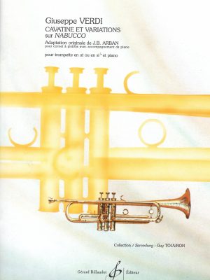 VERDI / ARBAN, JEAN BAPTISTE – CAVATINE ET VARIATIONS SUR NABUCCO