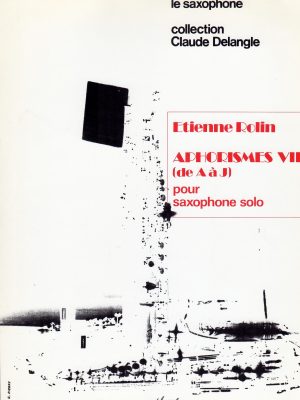 ROLIN, ETIENNE – APHORISME VII
