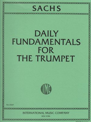 SACHS, MICHAEL – DAILY FUNDAMENTALS FOR THE TRUMPET