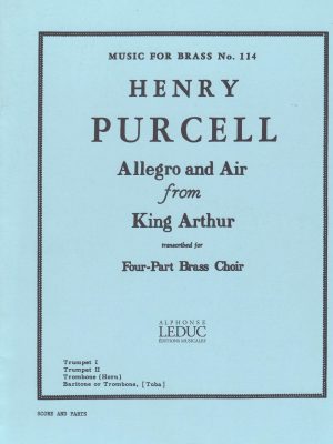 PURCELL, HENRY – ALLEGRO AND AIR FROM KING ARTHUR