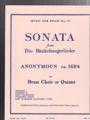 SONATA FROM BAENKELSAENGERLIEDER