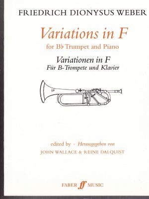 WEBER, FRIEDERICH DIONYSUS – VARIATIONS IN F