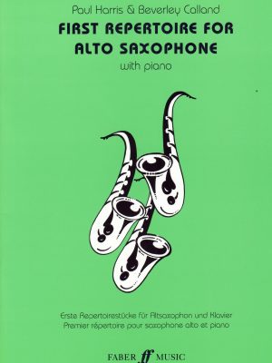 FIRST REPERTOIRE FOR ALTO SAXOPHONE