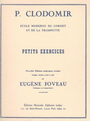 CLODOMIR, PIERRE FRANCOIS – PETITS EXERCICES OP.158