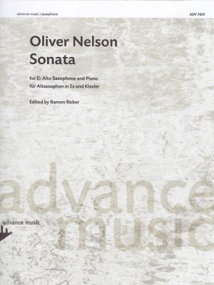 NELSON, OLIVER – SONATA FOR SAXOPHONE AND PIANO