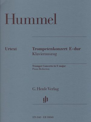 HUMMEL, JOHANN NEPOMUK – CONCERTO E MAJOR