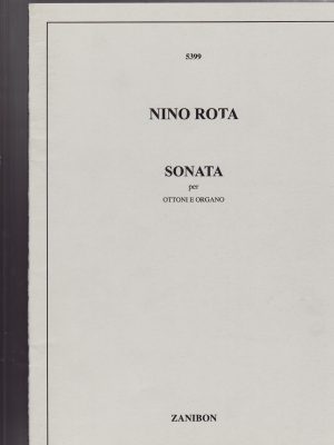 ROTA, NINO – SONATA PER OTTONI E ORGANO