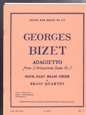 BIZET, GEORGES – ADAGIETTO (ARLESIENNE SUITE N.1)