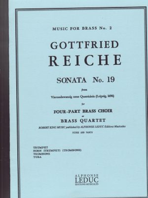 REICHE, GOTTFRIED – SONATA N.19