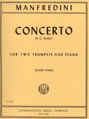 MANFREDINI, FRANCESCO – CONCERTO IN C MAJOR