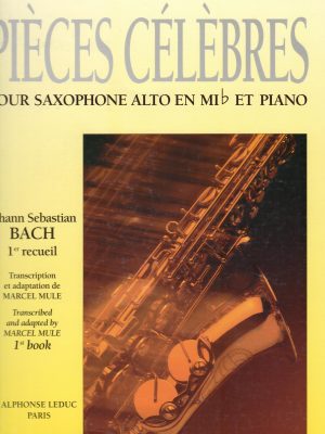 BACH, JOHANN SEBASTIAN – PIECES CELEBRES VOL. 1