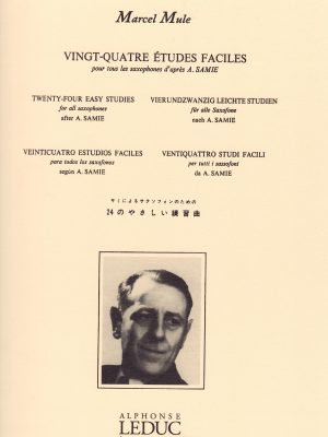 MULE, MARCEL – VINGT-QUATRE ETUDES FACILES