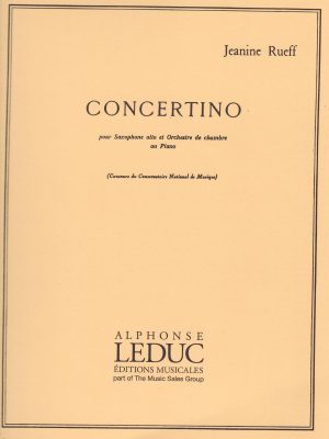RUEFF, J. – CONCERTINO OP.17