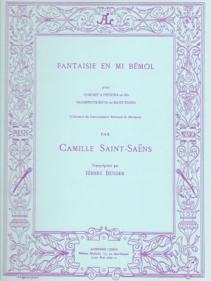 SAINT-SAËNS, CAMILLE – FANTAISIE EN MI BEMOL